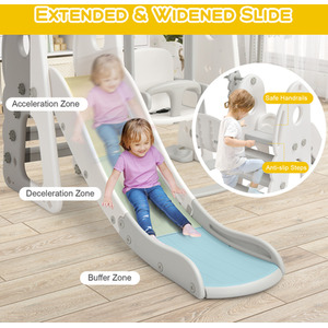 5 in 1 Climber Slide Playset by Costway