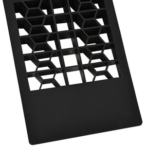 HOMCOM Pair of 2 Low Entrance Plastic Curb Ramps - Black by HOMCOM