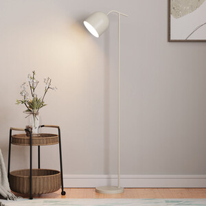 Tia Floor Lamp - Black or Cream