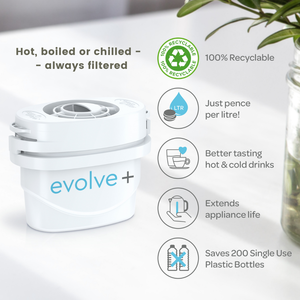 Aurora 3.8L Hot and Chilled Filtered Water Dispenser - Black by Aqua Optima