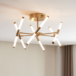 Trinity LED Ceiling Fitting - Brass