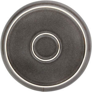 Reactive Glaze Plate - Dark Grey / Side Plate