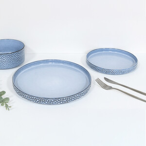 Pearl Serving Bowl - Blue