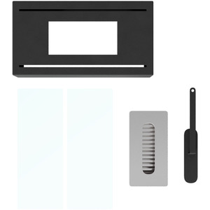 Fireplace Tabletop Rectangular Ventless Ethanol Burner - Black by Kidkid