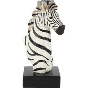 Zebra Shaped Table Lamp - Black and White