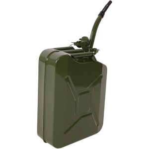 20L American Style Fuel Oil Can - Green - Green by GW Brands