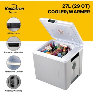 Koolatron Voyager P27 Cooler Warmer - Grey by Koolatron