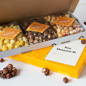 Vegan Gourmet Popcorn Letterbox Gift - Multicolour by Popcorn Shed
