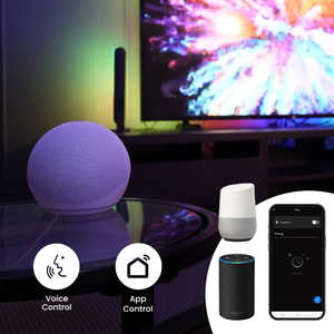 Smart RGBIC Light Bars TV Backlight Kit - Black by ValueLights