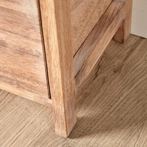 Home Source Hartsmere 4 Drawer Tallboy Chest Storage Unit - Natural - Natural by Home Source