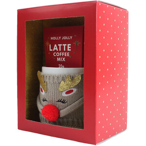 Reindeer Cosy Mug Set