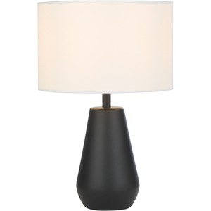 Orson Pair Touch Table Lamps - Black by Lighting Collection