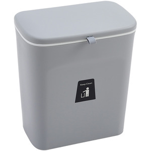 Kitchen Compost Bin for Countertop or Under Sink Hanging Small Trash Can by Livingandhome