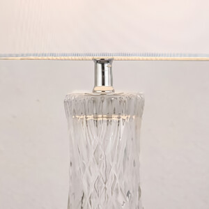 White Elise Table Lamp - White