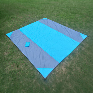 Blue Picnic Blanket - Blue