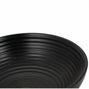 Nera Ribbed Pasta Bowl - Black