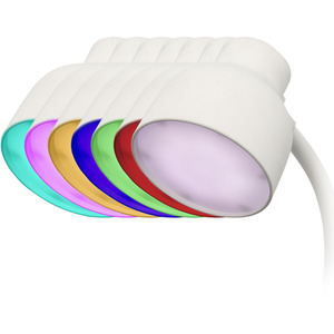 Groov-e Astra Lamp Wireless Charging and BlueTooth Speaker - White by Groove