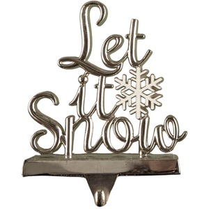 Silver Christmas Stocking Hanger Choice of Song by Samuel Alexander