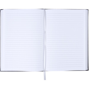 Black & Grey Stitched A5 Notebook