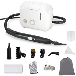 1600W Portable Steam Cleaner - White by Costway