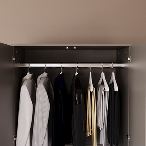 Denver Bedroom Set (2 Drawer Bedside, 3 Drawer Chest, 2 Door 2 Drawer Wardrobe) by Vida Designs