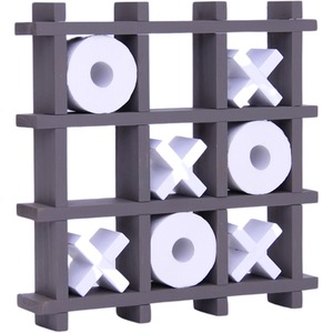 Wall Mounted Toilet Paper Holder Playful Toilet Roll Storage Shelf - Brown by NOVECRAFTO