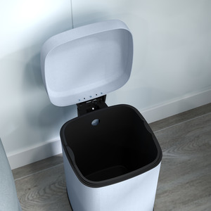 HOMCOM Kitchen Pedal Bin Fingerprint Proof by HOMCOM