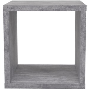 Mauro Singular Shelf Unit - Concrete Grey