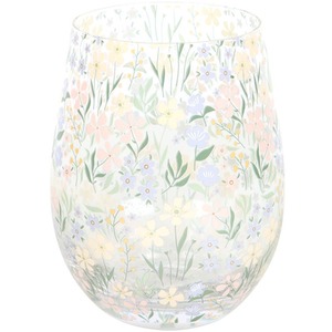 Ditsy Floral Glass - clear by Gloriously Good