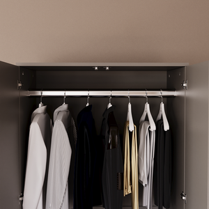 Denver Bedroom Set (2 Drawer Bedside(x2), 8 Drawer Chest, 2 Door Wardrobe) by Vida Designs