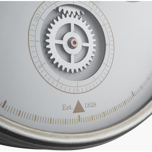 Retro Metal Working Cogs Wall Clock by Pacific Lifestyle
