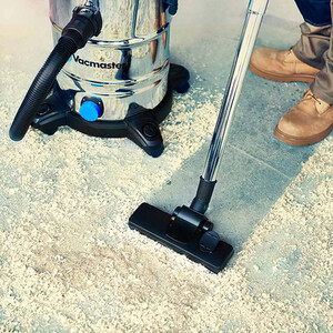 Vacmaster 30L Wet Dry Cleaner With Power Take Off - Silver by Vacmaster