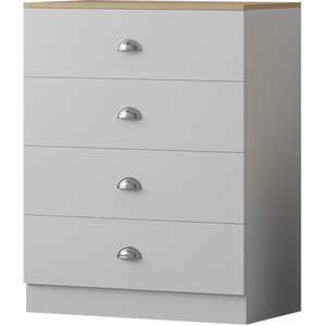 Esher 3 Piece Bedroom Furniture Set - White by FWStyle