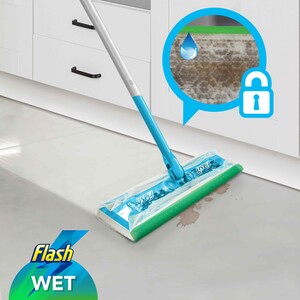 Flash Speedmop Start Kit with Wet Refills - Blue by Flash