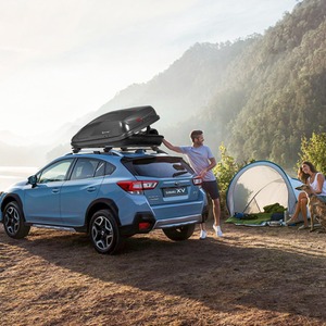 400L Cargo Box Waterproof Rooftop Cargo Carrier by Costway