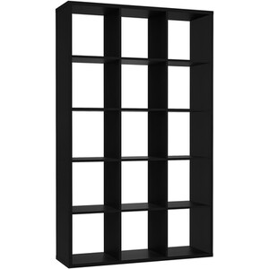 Mauro 3x5 Shelving Unit - Black by Furniture To Go