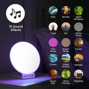 Smart Sunrise Alarm Clock - White by ValueLights
