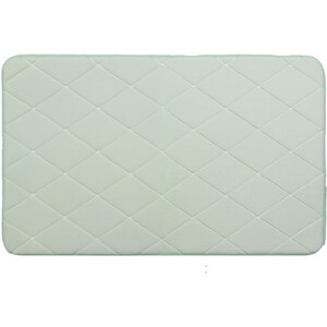 Diamond Bath Mat - Mint
