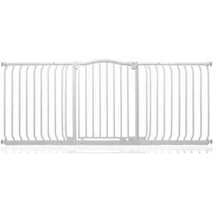 Curved Top Safety Gate - Matt White / 179cm - 188cm by Safetots