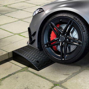 2 Pack Rubber Curb Ramp - Black by GAINOOM