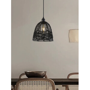 Casper Rattan Shade - Small - Black