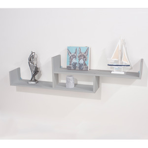 Tweed two tier floating shelf kit by Core Products Ltd