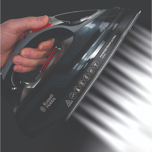 Powersteam Ultra 3100W Vertical Steam Iron - Black by Russell Hobbs