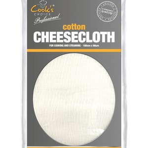 Cheese Cloth 180cm x 90cm - White by Cooks Choice