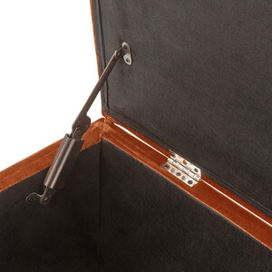 Mystica Ottoman Storage Bench - Russet