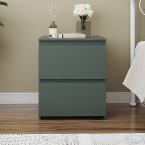 Denver Bedroom Set (2 Drawer Bedside(x2), 8 Drawer Chest, 2 Door Wardrobe) by Vida Designs