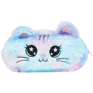 Dog or Cat Plush Pencil Case