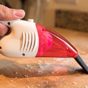Worlds Smallest Vacuum for Cleaning - Red