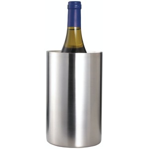 BarCraft Stainless Steel Double Walled Wine Cooler, Gift Boxed - Stainless Steel by BarCraft