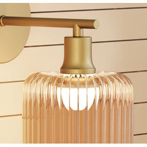 Micah Wall Light - Champagne and Gold